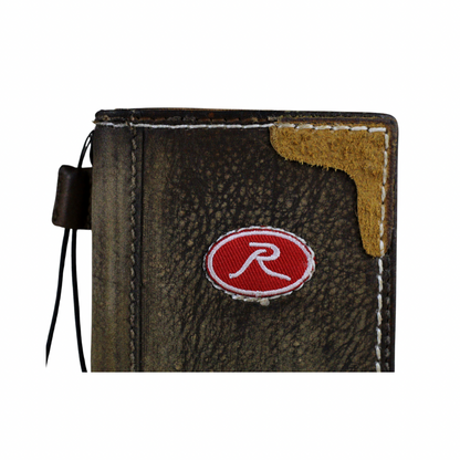 Handmade Leather iPhone Case – Baseball-Inspired Wallet Cover with Waxed Vintage Finish – Suede Stitch Details – Arichi Brand – For iPhone 13 14 15 16 Pro Max 17 Air
