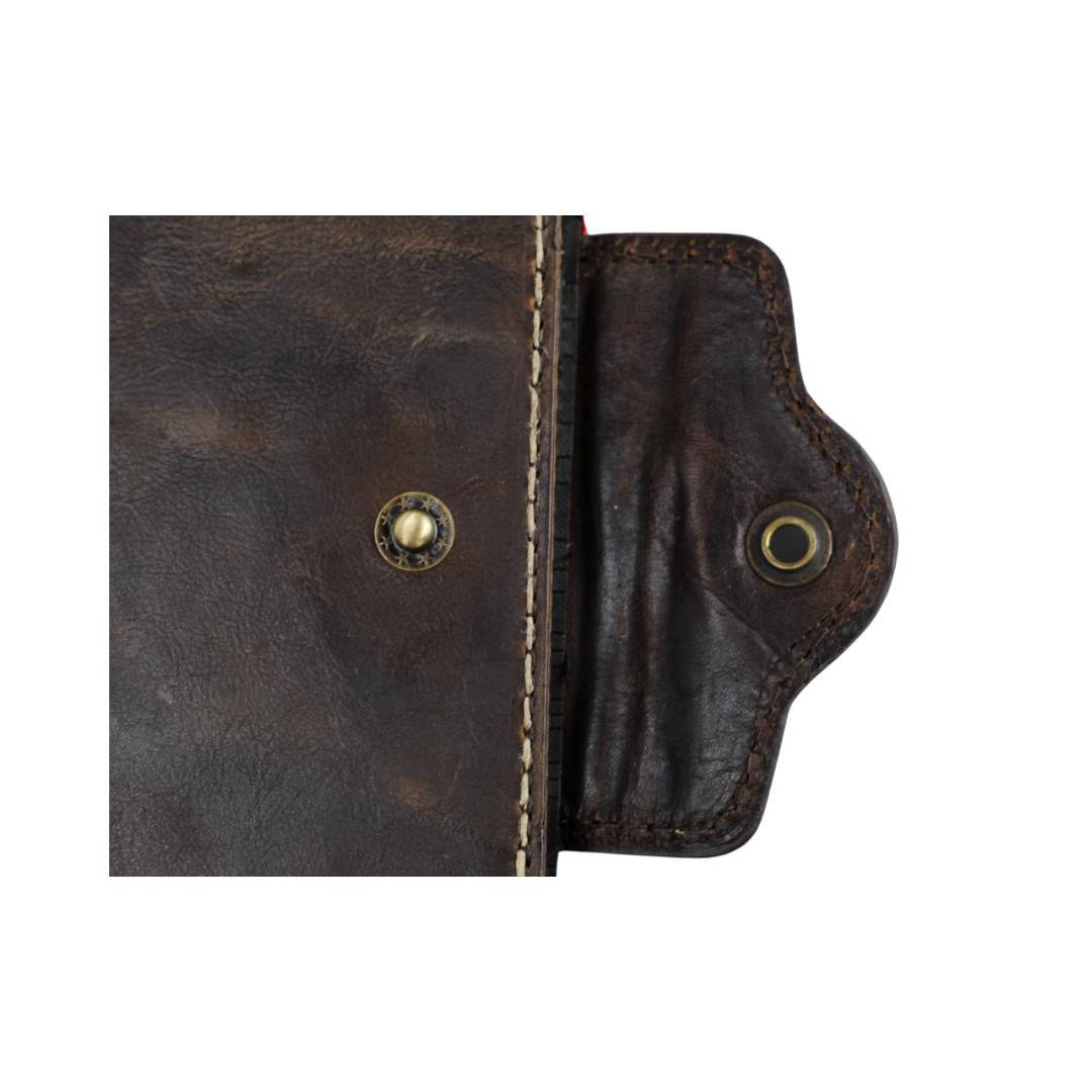 ARICHI Genuine Vintage Leather Case For Oppo Find N3, X6 Pro, Reno 10 Pro+ Reno 12 Pro, 9 5G  A78 A98 Book Cover Wallet Button Closure Hand-Stitched