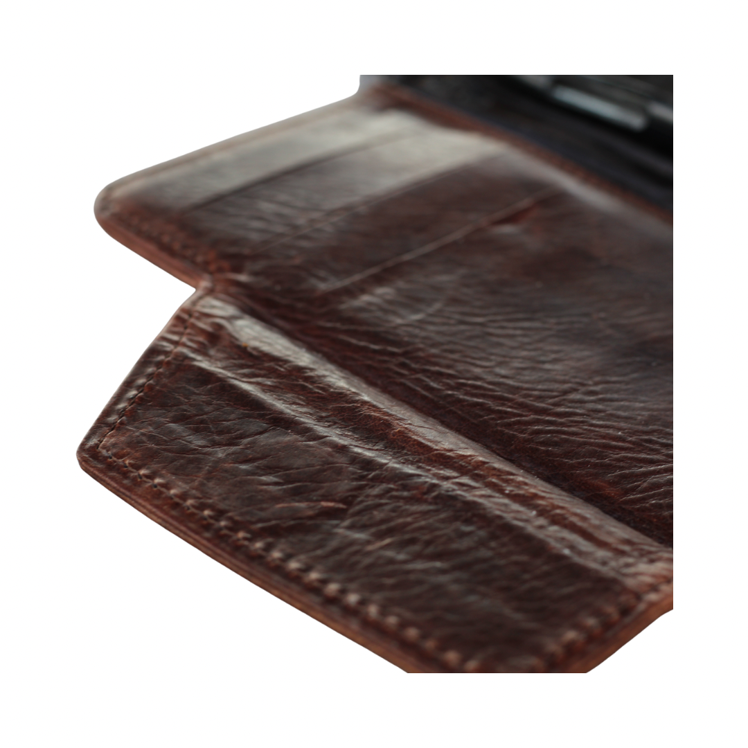 ARICHI® Galaxy Leather Case S26 Ultra S25 S24 | Handmade Tree of Life Crazy Horse Wallet Case