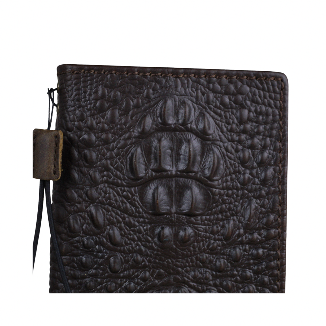 Handmade Genuine Leather Crocodile Case for Galaxy S26 S25 S24 S23  Ultra Edge Note A56 A71 Z Fold 7- ARICHI