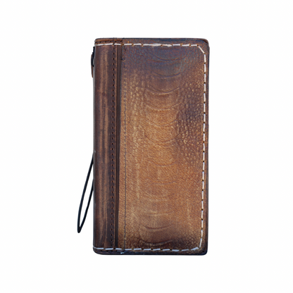 ARICHI® Google Pixel Leather Wallet Case Ostrich Handmade Vintage Book Style Case Pixel 10 10 Pro 10a 9 8 7 6 5 Pro XL Card Holder Cash Pocket