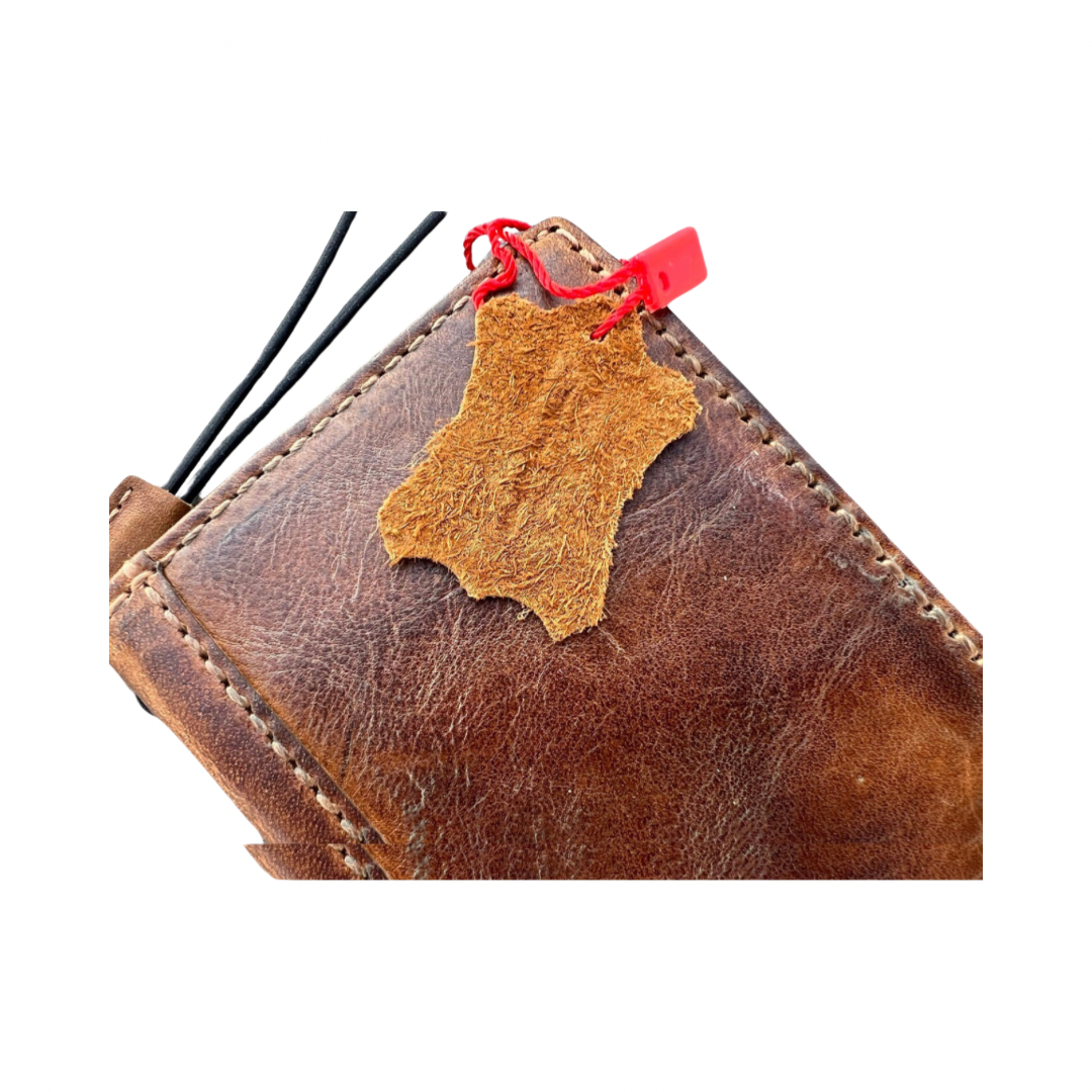 ARICHI Handcrafted Waxed Leather Case for Samsung Galaxy S26 Ultra, A56 Note & Z Fold 7