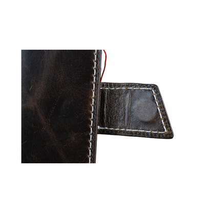 Genuine Leather iPad Case - Thick Stitched and Handmade