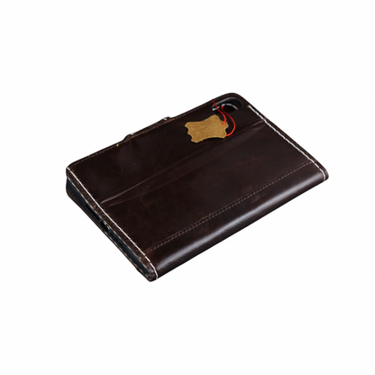 Genuine Leather iPad Case - Thick Stitched and Handmade