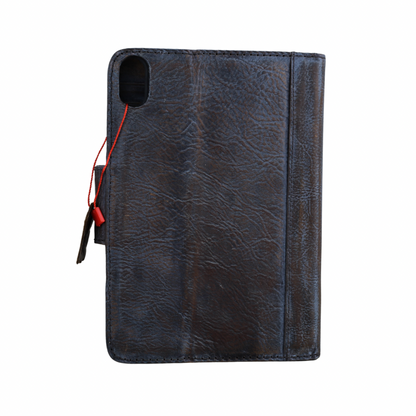 ARICHI Handmade Leather iPad Case – Embossed, Hand-Stitched, Magnetic Closure, Vintage Style