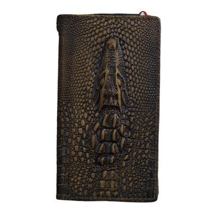 ARICHI Genuine Leather For Galaxy Case – Crocodile Embossed Design Wallet Book Style Cover