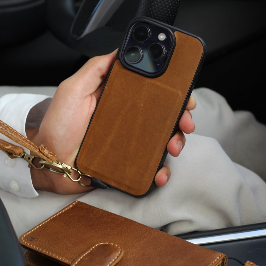 ARICHI Tan Leather For Galaxy S26 Case – Detachable Magnetic Wallet with Extra Card Slots, Handmade
