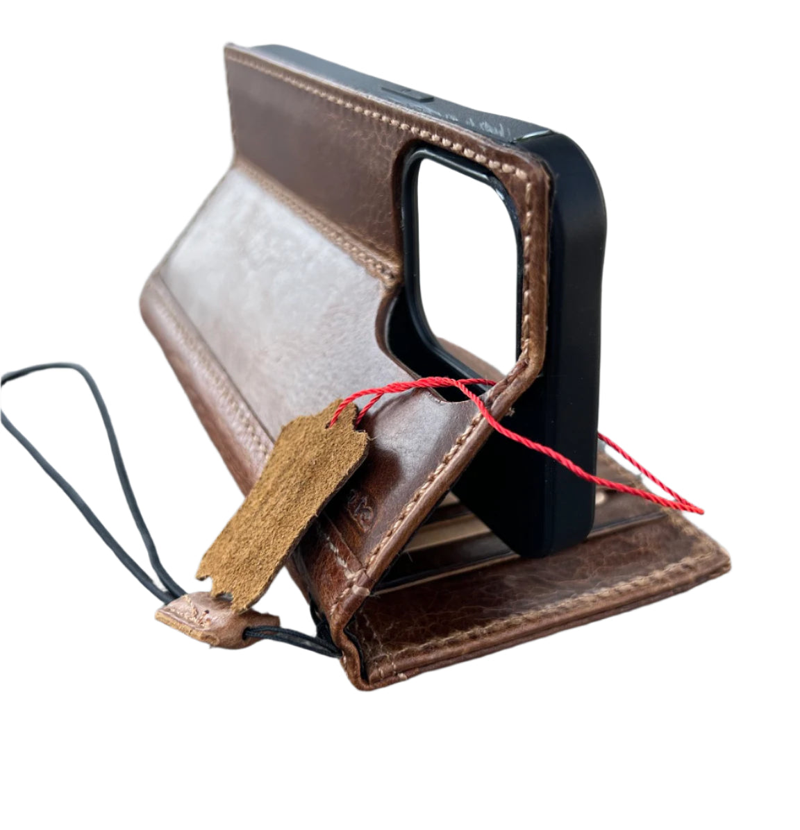 ARICHI Handcrafted Waxed Leather Case for Samsung Galaxy S26 Ultra, A56 Note & Z Fold 7