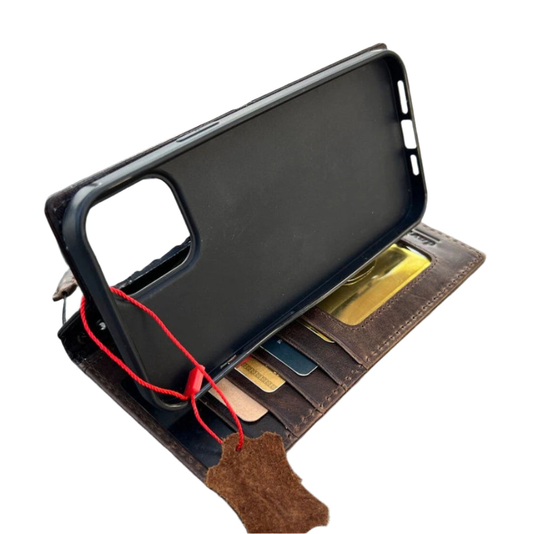 ARICHI Crocodile Embossed Leather Wallet Case for Google Pixel 10 Pro XL