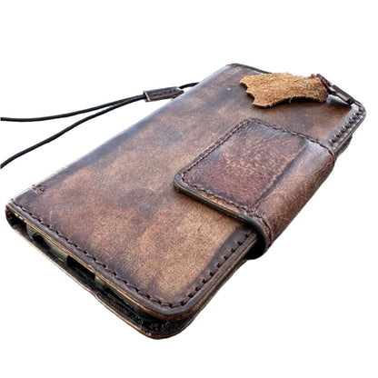ARICHI Vintage Genuine Leather Case for Google Pixel 10 Pro XL Magnetic Closure Wallet